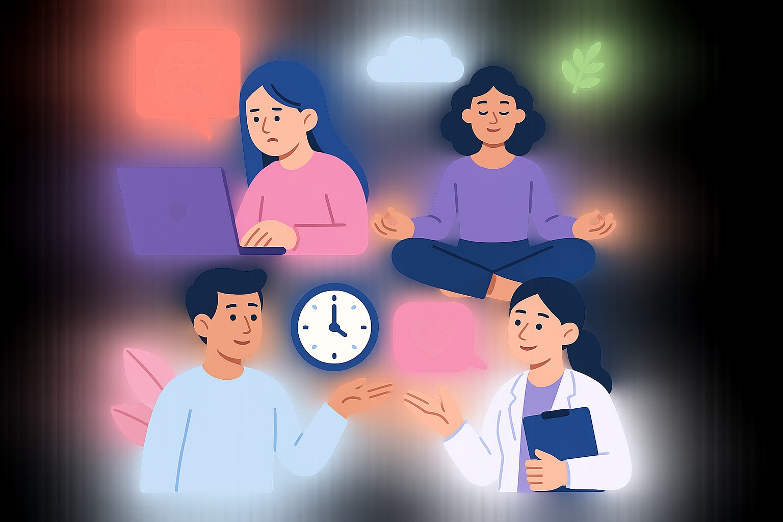 Illustration bien-être